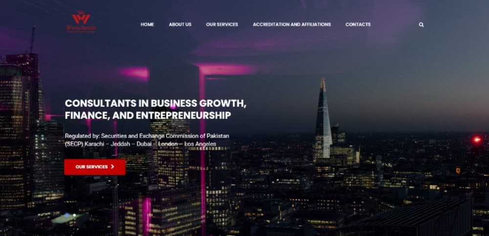 Business Consultancy Website