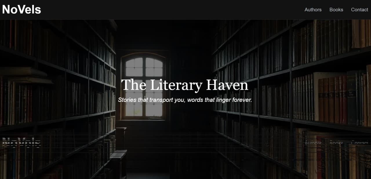 Novel Hub Website